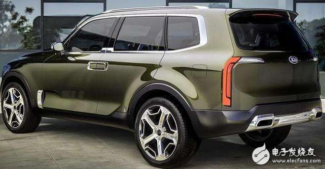 Kia Telluride is known as the large GS8: the interior is luxurious and does not lose Mercedes-Benz, the shape is domineering! 3.5L+V6 with hybrid four-wheel drive, off-road performance super Prado!