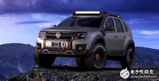 Renault Duster_Extreme_Concept: wading through the mountains, no fear! More aggressive than the Range Rover, but less than 200,000!