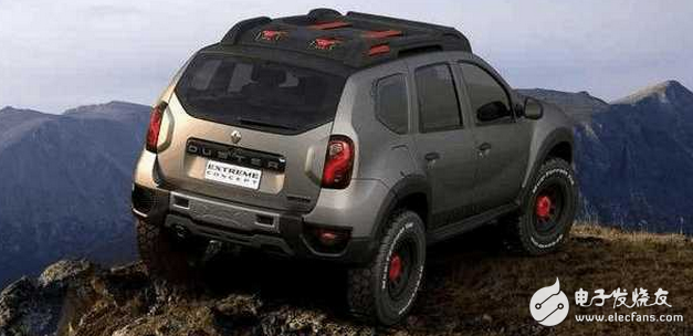Renault Duster_Extreme_Concept: wading through the mountains, no fear! More aggressive than the Range Rover, but less than 200,000!