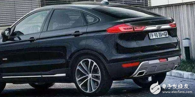 Geely's new suv shape looks like the BMW X6, with a high-end atmosphere! The code name is temporarily unknown, I look forward to the arrival of this car.