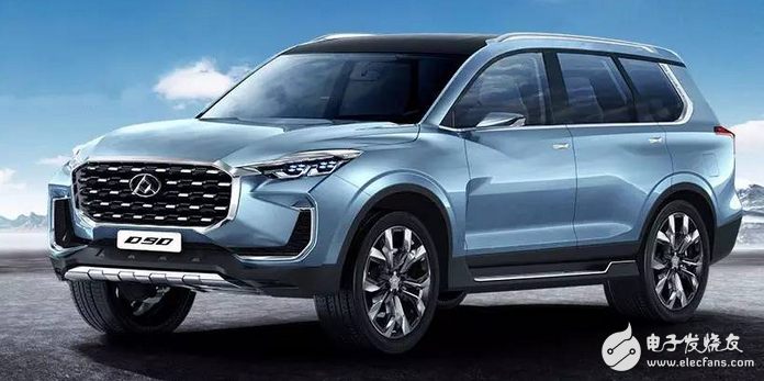 SAIC Chase D90 latest news: 7 large SUV non-loading body, large space, high configuration, full of power! Will be officially listed on August 8
