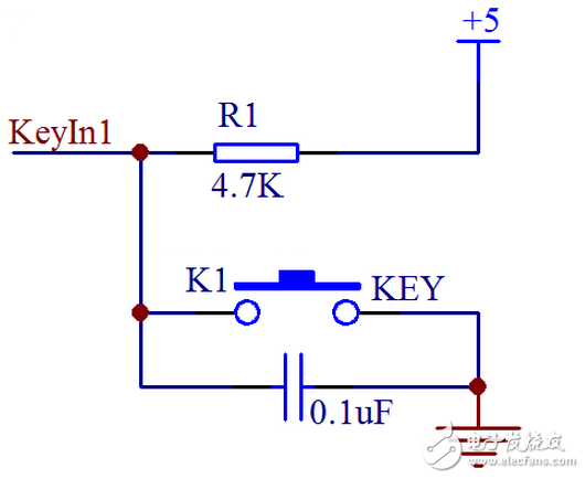 The length of time that the button is stable and closed is determined by the operator. It usually takes more than 100ms. If you press it quickly, it will reach 40-50ms, which is difficult to lower. The jitter time is determined by the mechanical characteristics of the button, and is generally within 10ms. In order to ensure that the program responds to the button once or once, it must be debounced. When a change in the state of the button is detected, the action is not immediately responded to, but the process is waited for the closure or disconnection. Button debounce can be divided into hardware debounce and software debounce.