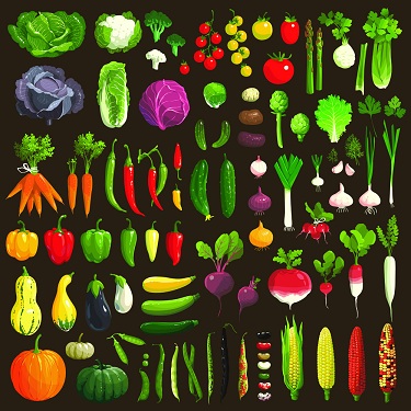 Color vegetables become a new favorite in vegetable market
