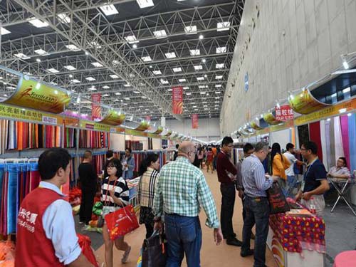 Textile Fair: Merchants are the most beautiful scenery