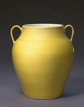 Yellow glazed porcelain forensics (Figure)