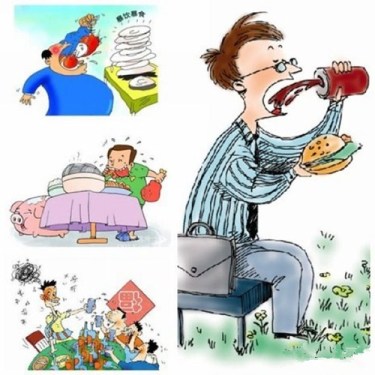 The four major evils of eating too often!