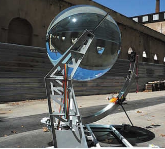 Glass solar power generator
