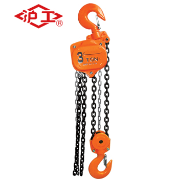 The use of chain hoists rules