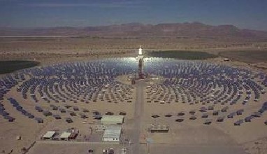 Desert Solar Project Announces "Falling"