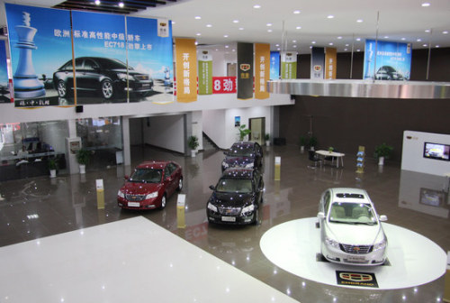 Sales Satisfaction Survey in 2010 Geely won its own brand