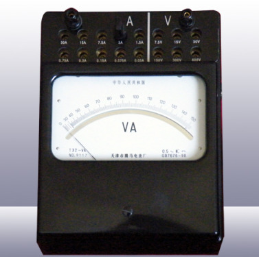 Classification of commonly used electrical instruments