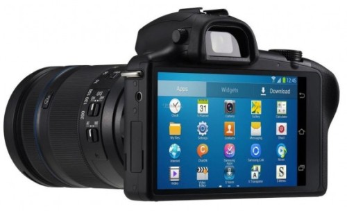 Samsung interchangeable lens Android camera