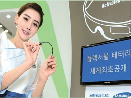 Samsung successfully develops flexible battery