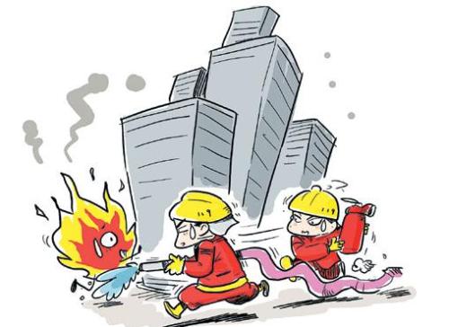 High-rise fire prevention self-help skills need to master