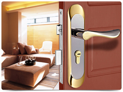 Indoor door lock material selection and maintenance