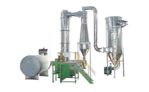 Application range of flash dryer