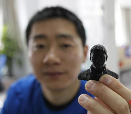 The first 3D printing photo gallery settled in Xi'an