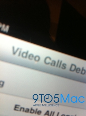 iPad video call debugging interface exposure