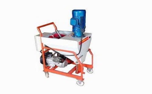 The use of cement mortar spraying machine