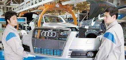 Audi sales in China rose 20.5% in September to 35,500 vehicles