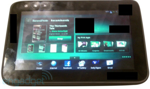 HP new tablet exposure bundled with the printer