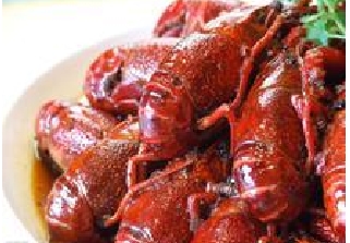 The practice of spicy crayfish