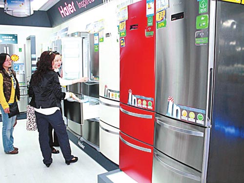 This year the refrigerator market is showing negative growth
