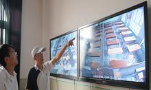 Video surveillance into the examination site