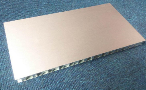 Aluminum honeycomb panel with what cut