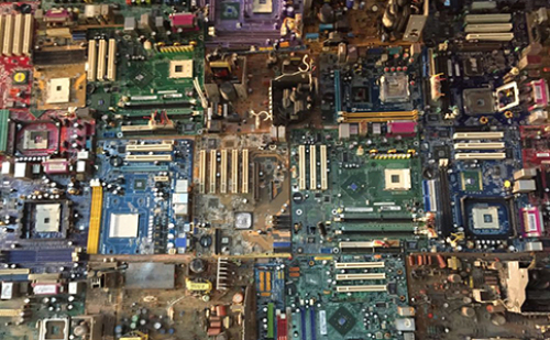 What are the values ​​of used electronic components?