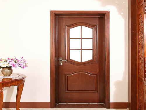 Solid wood door: health and environmental protection can not "on paper"