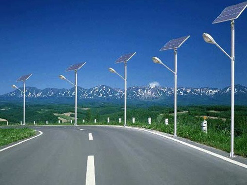 Full use of LED lighting street lamps in Taiwan