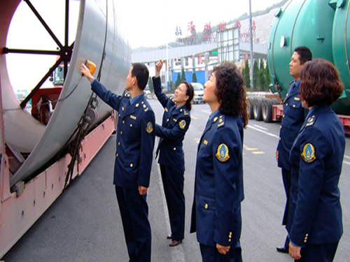 Linyi Transport carries out law enforcement supervision and inspection