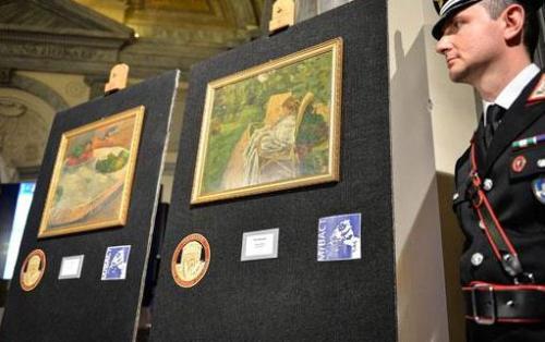 40 years ago stolen two famous paintings appeared in Italy