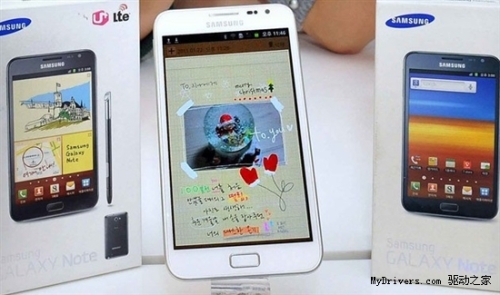 Samsung White Galaxy Note Tablet Sells Today in South Korea