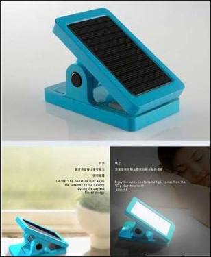 Clip shape solar LED lights make your eyes shine