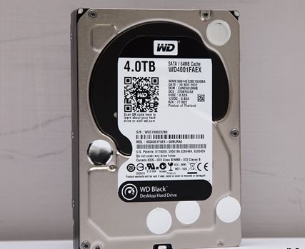 Western Digital 4TB black disk is slightly inferior to Hitachi