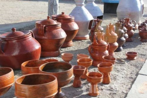 Pottery Rich Tibetan New Year New Year Market