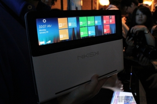 Intel concept notebook Nikiski stunning CES