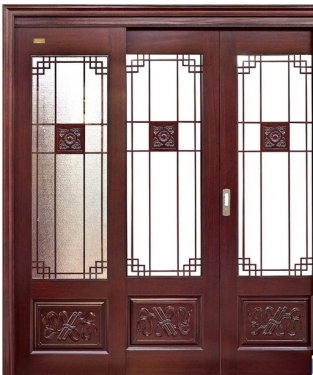 Wooden doors customized into modern social fashion demand