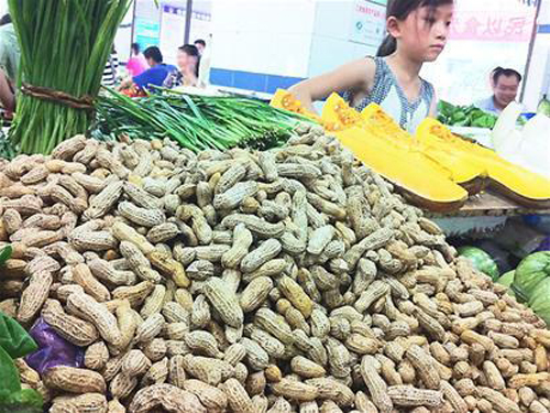 Successive garlic, your peanuts, peanut prices rose by 20% in January
