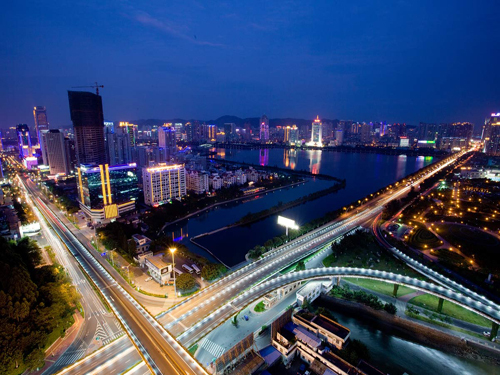 Three tunnels in Xiamen use LED lighting