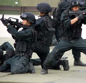 Shenzhen established the first street anti-terrorist unit in China