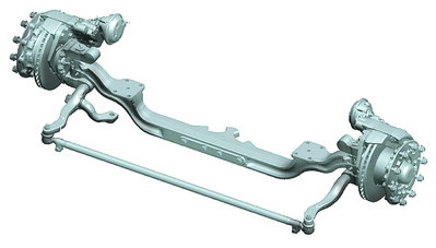 Meritor introduces a new generation of front axles to China's bus market