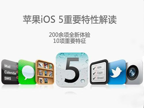Xiao Bian takes you to interpret 10 important features of Apple IOS5