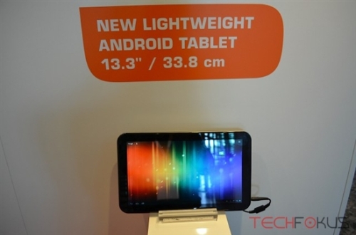 Toshiba's 13.3-inch tablet debut