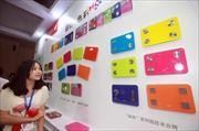 Ultra-portable mini electronic body scale appeared at the Beijing Exhibition