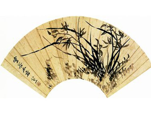 Chinese paper fan art appreciation