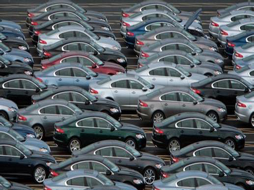 Car inventory coefficient falls below the warning line