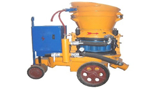 Concrete spraying machine working principle and classification